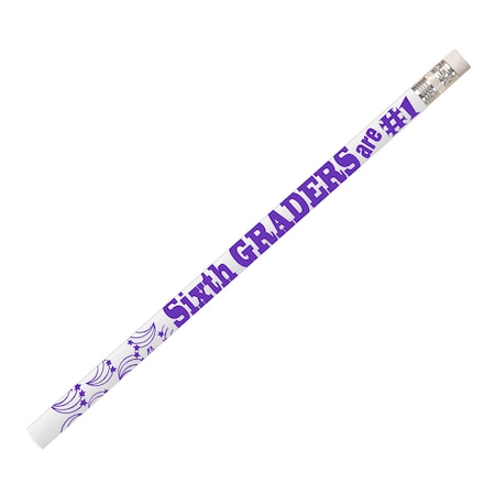 Musgrave Pencil Co 6th Graders Are No 1 Motivational Pencils, PK144 2209